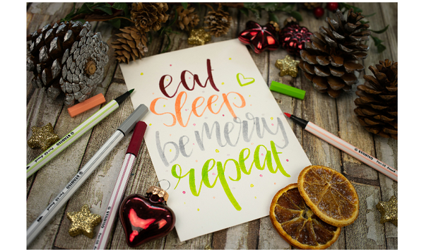 Premium Fibre-Tip Pen with Brush Tip - STABILO Pen 68 brush - Pack of 24 - Assorted Colours