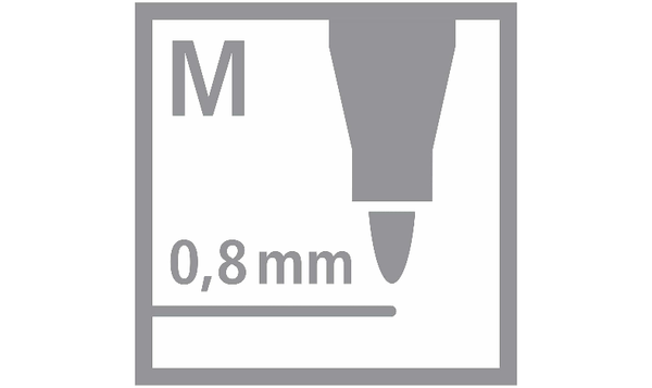 Premium Felt-Tip Pen - STABILO dr!ver - Medium - Assorted Pack Sizes & Colours