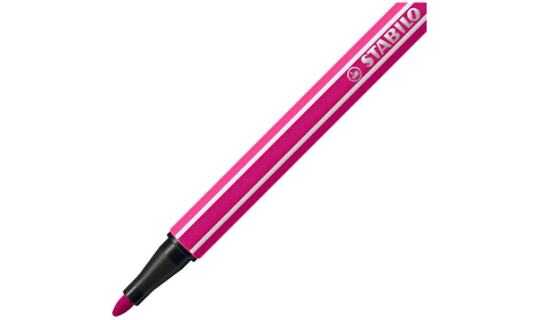 Premium Fibre-Tip Pen - STABILO Pen 68 - Zigzag Deskset of 18 - Assorted Colours