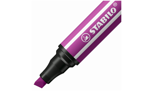 Premium Fibre-Tip Pen with Chisel Tip - STABILO Pen 68 MAX - Assorted Pack Sizes & Colours