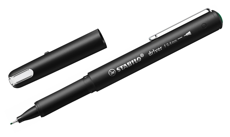 Premium Fineliner - STABILO dr!ver - Fine - Assorted Pack Sizes &amp; Colours