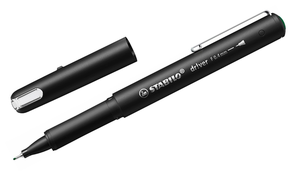 Premium Fineliner - STABILO dr!ver - Fine - Assorted Pack Sizes & Colours