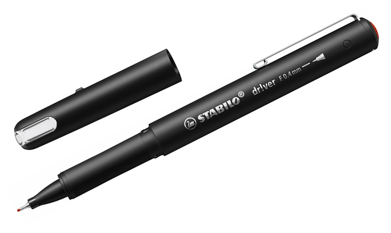 Premium Fineliner - STABILO dr!ver - Fine - Assorted Pack Sizes &amp; Colours