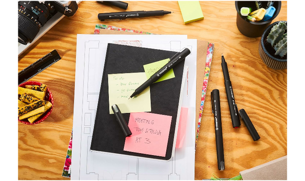 Premium Fineliner - STABILO dr!ver - Fine - Assorted Pack Sizes & Colours