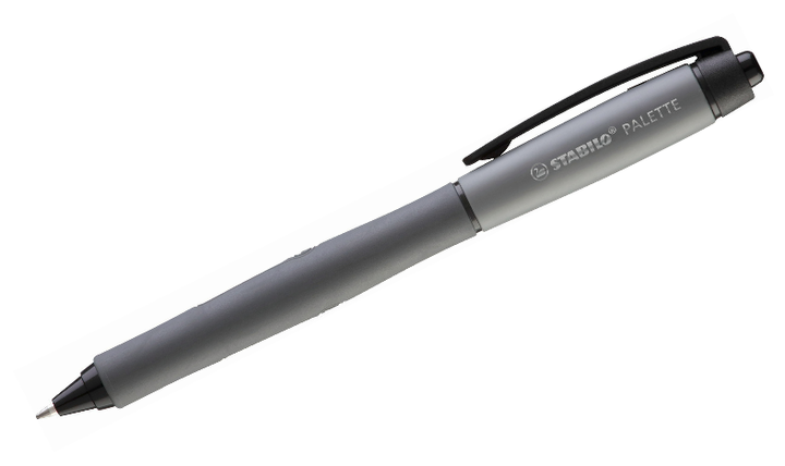 Retractable Gel Pen - STABILO PALETTE - Pack of 1 - Black