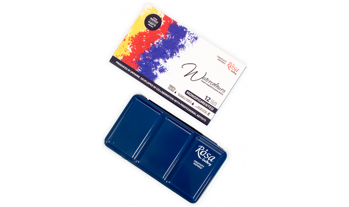 Rosa Watercolour Full Pan Monopigmented Set of 12