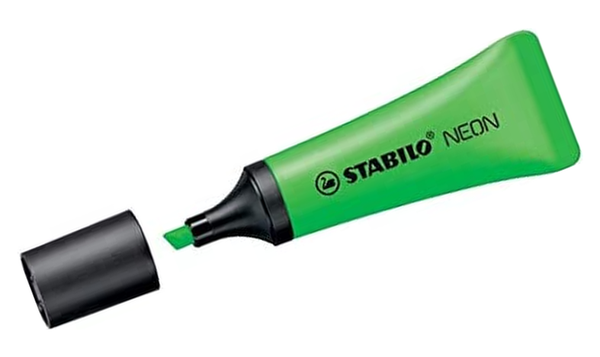 Highlighter - STABILO NEON - Assorted Pack Sizes and Colours