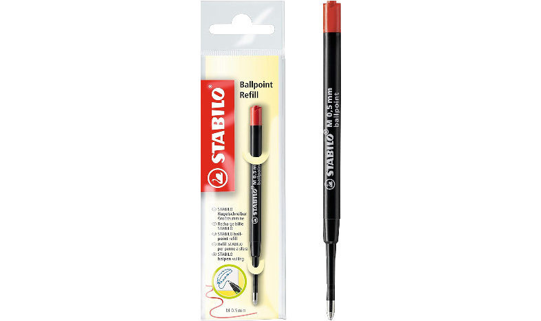 Ballpoint Refill - STABILO Ballpoint Refill - Assorted Pack Sizes and Colours