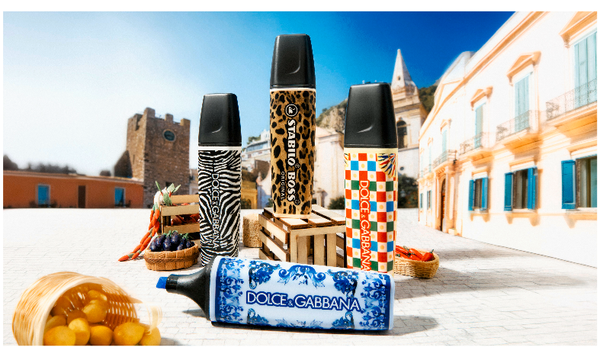 STABILO Highlighter BOSS ORIGINAL x DOLCE&GABBANA - Premium Box of 4 - Limited Edition