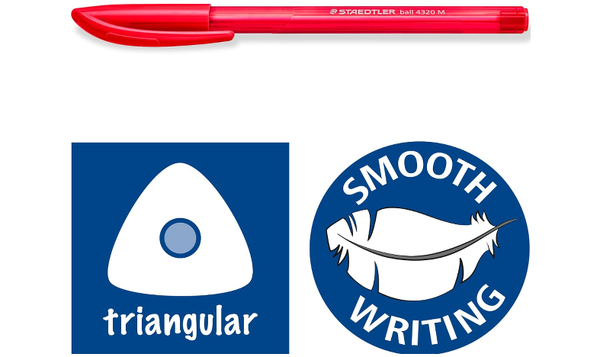 STAEDTLER Rainbow Ballpoint Pen Set of 10