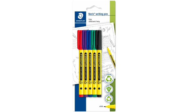 STAEDTLER Noris Handwriting Pen Assorted Pack of 5