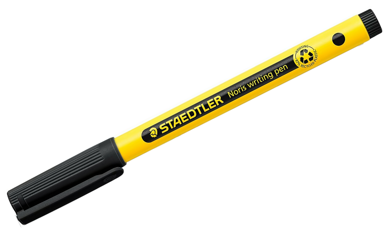 STAEDTLER Noris Handwriting Pen Black Pack of 5