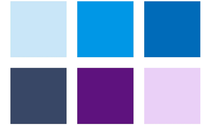 STAEDTLER Pigment Arts Brush Pen Set of 6 Blues &amp; Violets