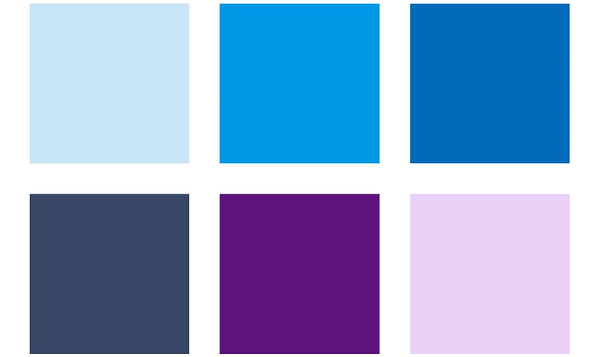 STAEDTLER Pigment Arts Brush Pen Set of 6 Blues & Violets