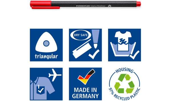 STAEDTLER Triplus Fineliner Pen 334