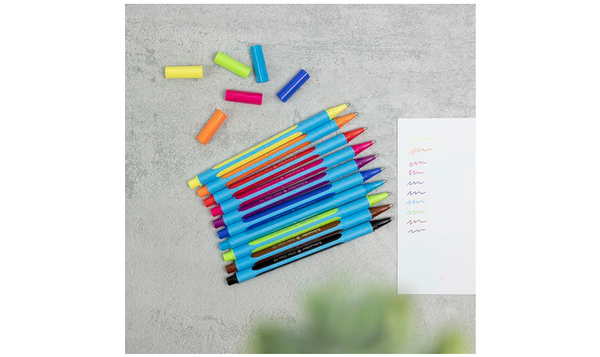 Schneider Slider Edge Ballpoint Pens XB Pack of 10 Assorted Colours