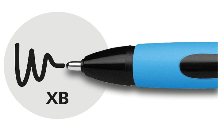 Schneider Slider Memo XB Ballpoint Pen Wallet of 3 Assorted