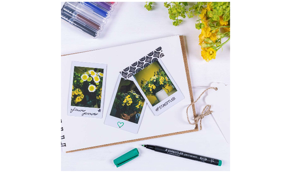 STAEDTLER Lumocolor Permanent Marker Pen Fine Wallet of 8