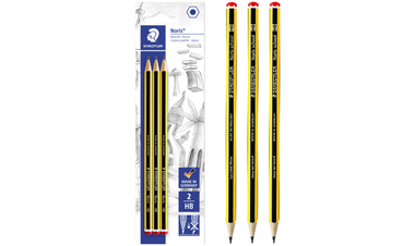 STAEDTLER Noris Pencil Set of 3 HB Pencils