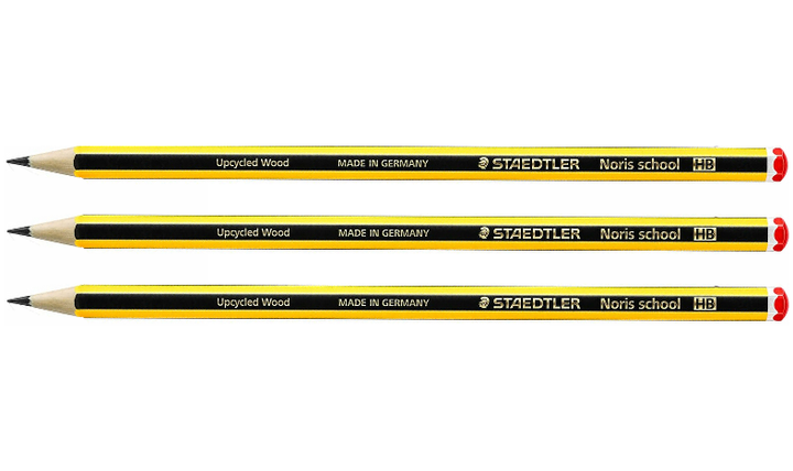 STAEDTLER Noris Pencil Set of 3 HB Pencils