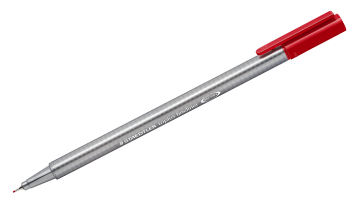 STAEDTLER Triplus Fineliner Pen Assorted Box of 10 334SB10