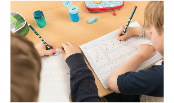 Thin Ergonomic Graphite Pencil - STABILO EASYgraph S - Classpack of 48 - 8 x Left-Handed and 40 x Right-Handed - Assorted Colours - HB