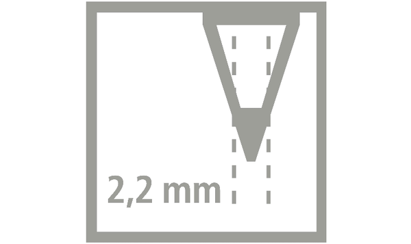 Thin Ergonomic Graphite Pencil - STABILO EASYgraph S - Classpack of 48 - 8 x Left-Handed and 40 x Right-Handed - Assorted Colours - HB