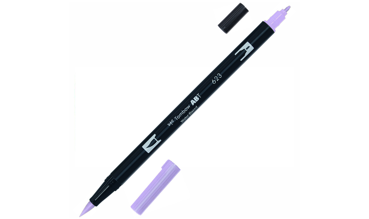 Tombow ABT Dual Brush Pen Pastel Colours Set of 6
