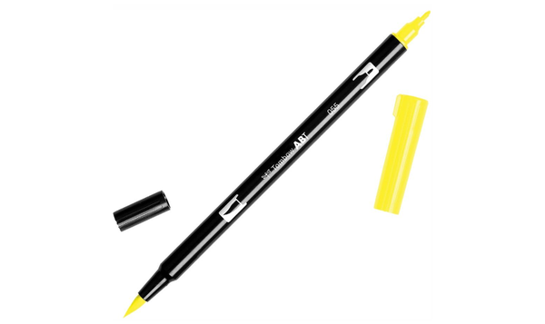 Tombow ABT Dual Brush Pen Dermatologically Tested Colors Set of 6