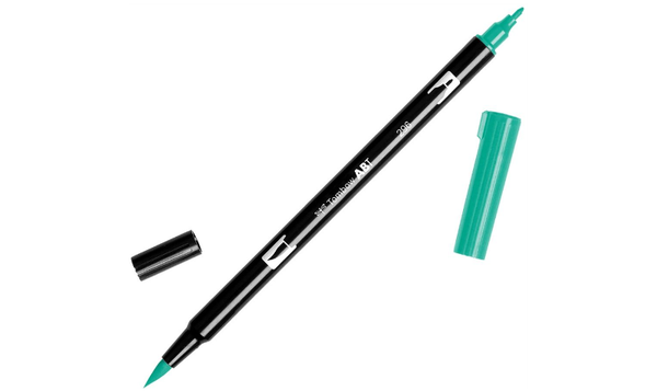 Tombow ABT Dual Brush Pen Dermatologically Tested Colors Set of 6