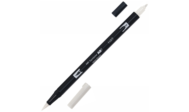 Tombow ABT Dual Brush Pen Grey Colours Set of 6