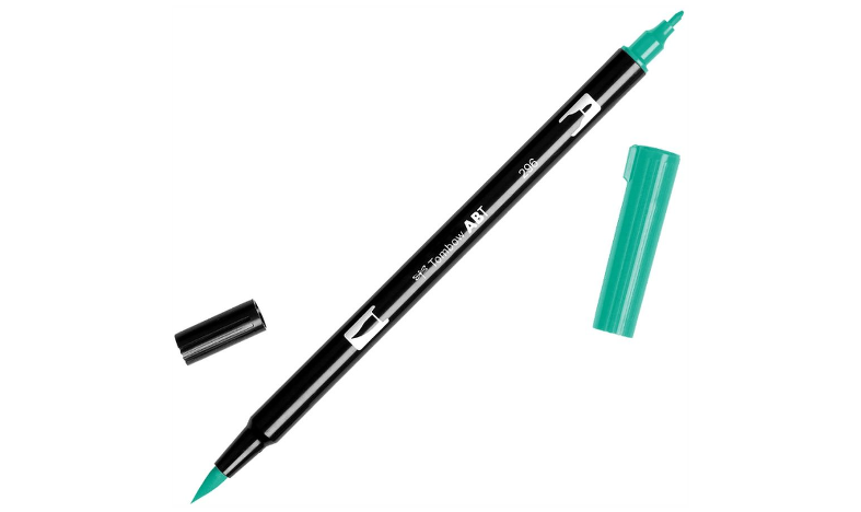 Tombow ABT Dual Brush Pen Primary Colours Set of 6