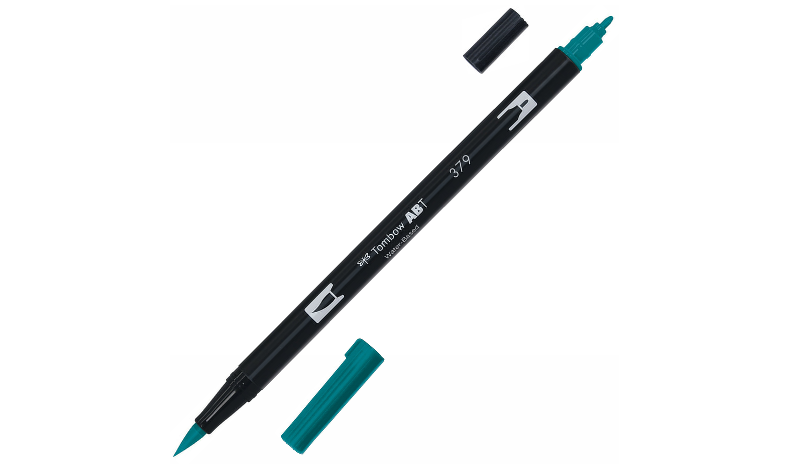 Tombow ABT Dual Brush Pen Vintage Colours Set of 6