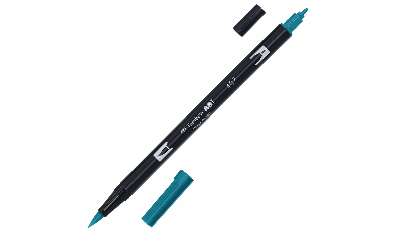Tombow ABT Dual Brush Pen Vintage Colours Set of 6
