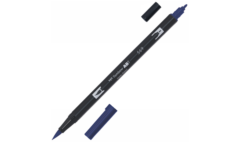 Tombow ABT Dual Brush Pen Vintage Colours Set of 6