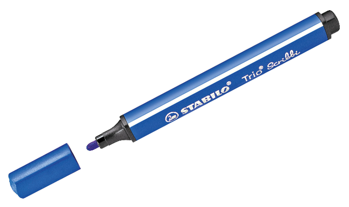 Triangular Fibre-Tip Pen - STABILO Trio Scribbi - Assorted Pack Sizes &amp; Colours