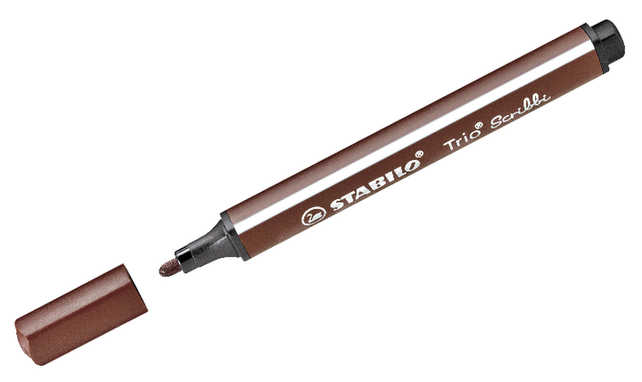 Triangular Fibre-Tip Pen - STABILO Trio Scribbi - Assorted Pack Sizes &amp; Colours