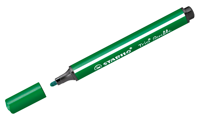 Triangular Fibre-Tip Pen - STABILO Trio Scribbi - Assorted Pack Sizes &amp; Colours