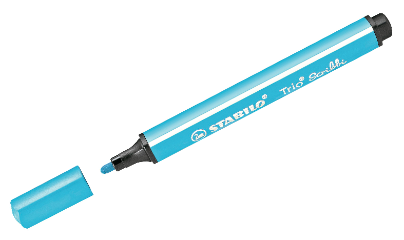 Triangular Fibre-Tip Pen - STABILO Trio Scribbi - Assorted Pack Sizes &amp; Colours