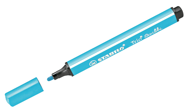 Triangular Fibre-Tip Pen - STABILO Trio Scribbi - Assorted Pack Sizes &amp; Colours