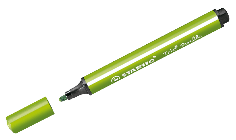 Triangular Fibre-Tip Pen - STABILO Trio Scribbi - Assorted Pack Sizes &amp; Colours