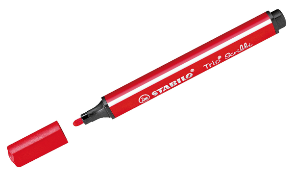 Triangular Fibre-Tip Pen - STABILO Trio Scribbi - Assorted Pack Sizes & Colours