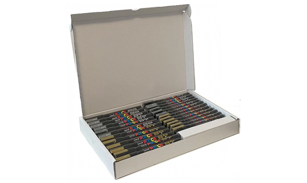 Uni POSCA Classpack Set of 24 Metallic Colours