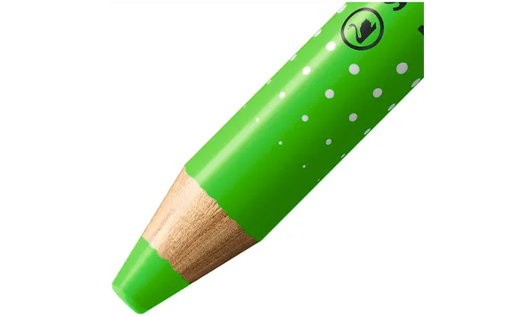 Whiteboard and Flipchart Markers - STABILO MARKdry - Pack of 4 - Assorted Neon Colours with Sharpener + Wiping Cloth