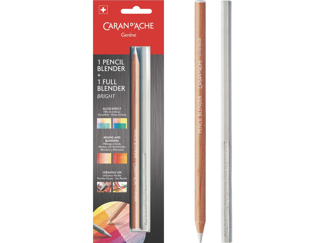 Caran d'Ache Full Blender and Pencil Blender blending tools