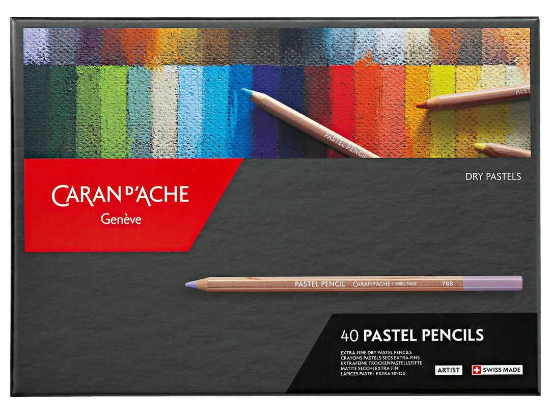 Caran d’Ache pastel pencils set of 40
