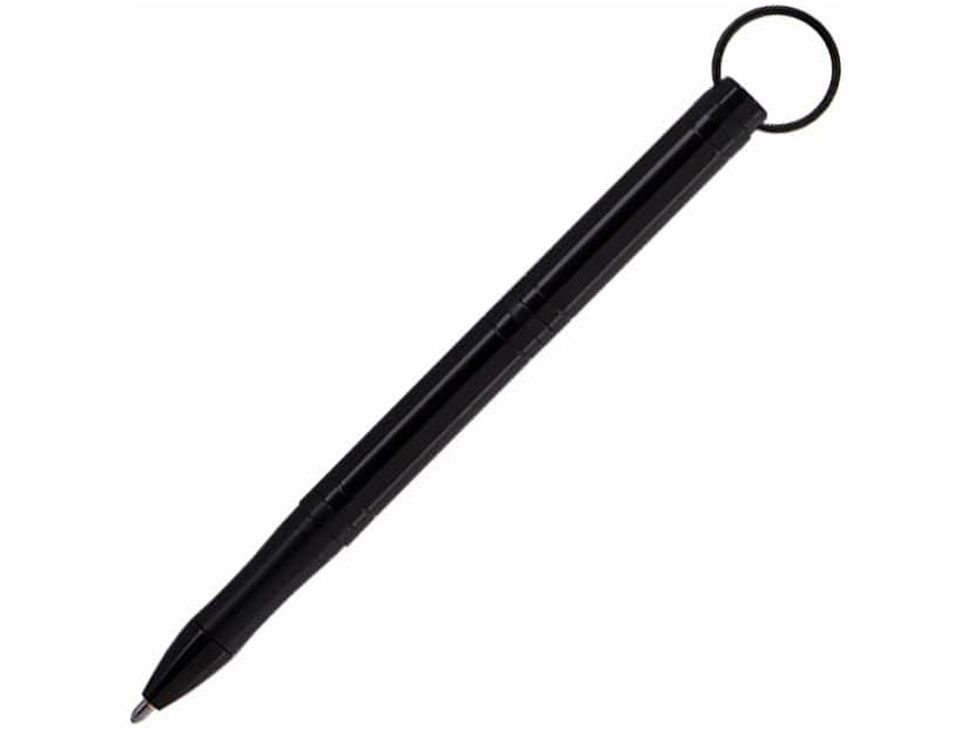 Fisher Space Pen Backpacker black compact ballpoint pen with keyring attachment