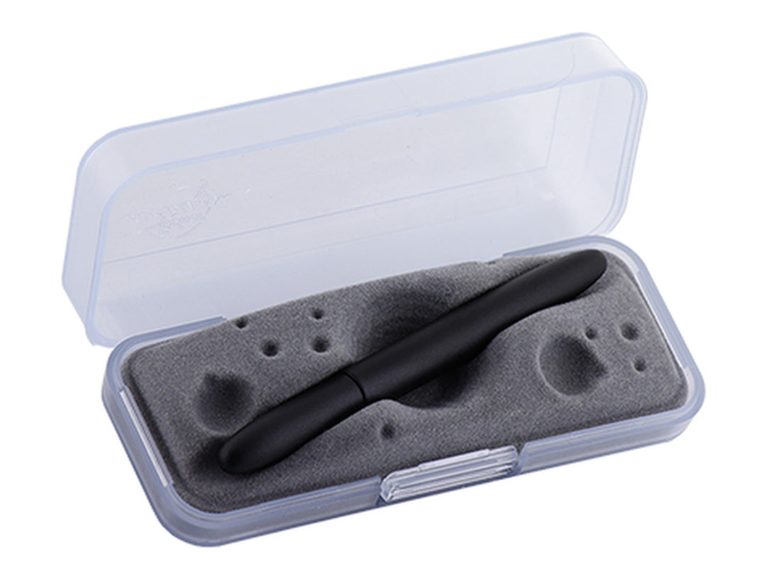 Fisher Space Pen Bullet black ballpoint pen in protective case with foam insert