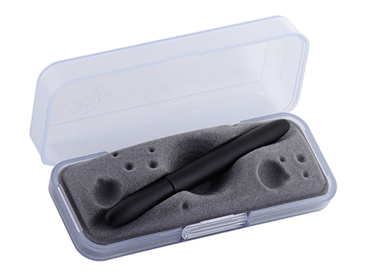 Fisher Space Pen Bullet black ballpoint pen in protective case with foam insert