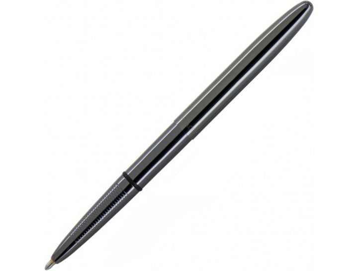 Fisher Space Pen Bullet black titanium nitride ballpoint pen extended for writing